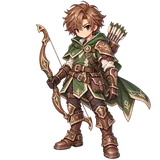 A RebirthRO Hunter with a longbow and quiver